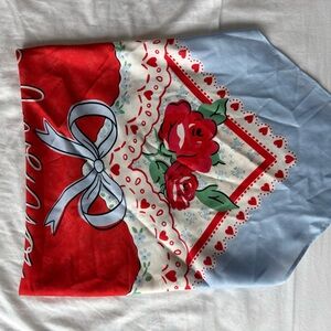 For Love And Lemons Blue scarf top